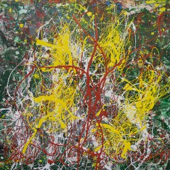 Abstract 02 oil on canvas 76 cm x 76 cm