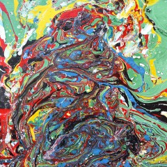 Abstract 01 oil on canvas 41 cm x 51 cm